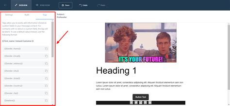 Image result for SendGrid Email Interface
