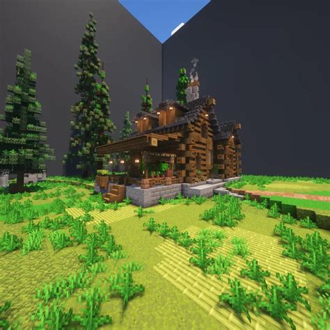 [INTERIOR] log cabin Minecraft Map