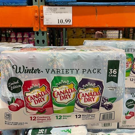 Costco Shopper on Instagram: “Canada Dry limited edition Winter variety ...