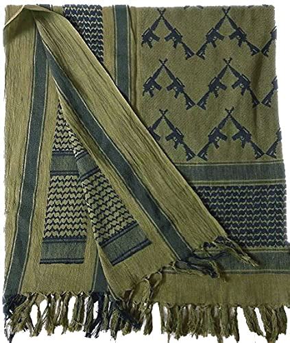 Buy Digniti Men's Cotton Self Design Military Shemagh Scarf for all ...