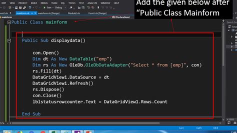 How to Update MS Access Database Using Visual Studio 2019 C 的图像结果