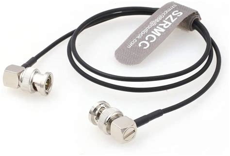 SZRMCC SDI Video Cable BNC to BNC Male Right Angle Slim Flex SDI Cable ...