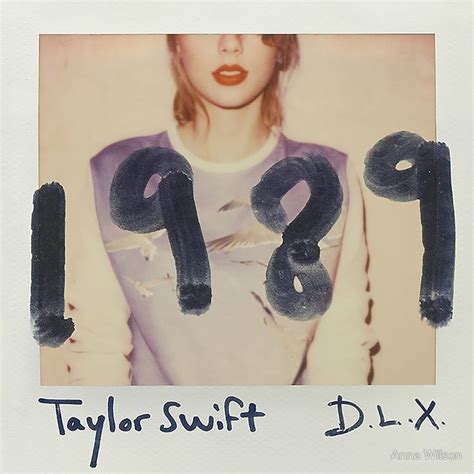 Taylor Swift 1989 by Anna Wilson | Taylor swift album cover, Taylor ...