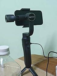 Amazon Basics Handheld Gimbal Stabiliser with 3-Axis Feature and Tripod ...