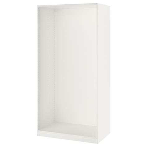 PAX wardrobe frame, white, 100x58x201 cm (393/8x227/8x791/8") - IKEA
