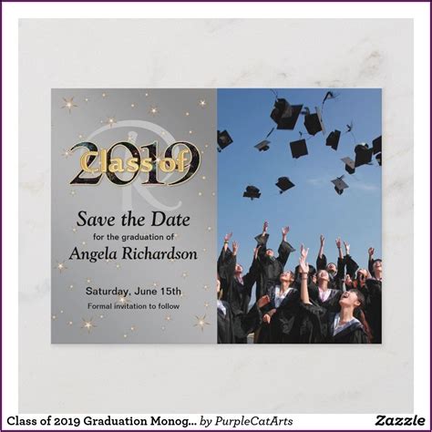 Free Graduation Save The Date Invitations - Invitations : Resume ...
