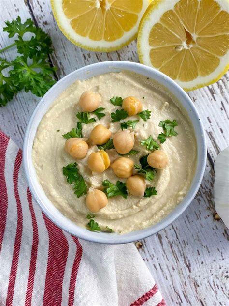 Oil Free Hummus - A Plantiful Path