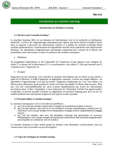 Image result for Introduction AU Machine Learning