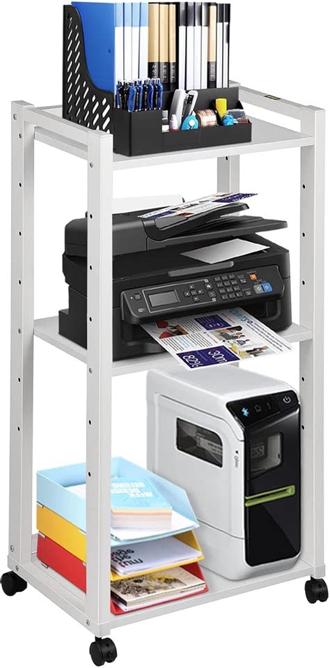VEVOR Printer Stand, 3-Tier Rolling Printer Cart, India | Ubuy