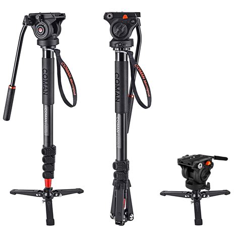 Buy Monopod, COMAN KX3232 73.2 inch Professional Monopod Tripod ...