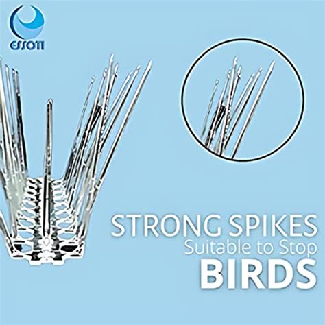 Essoti Store Pigeon Bird Control Spike Set of 7 Pieces for AC Outdoor ...