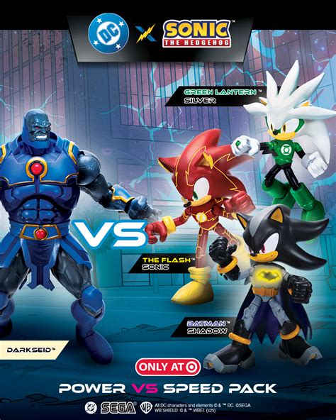 First Series of DC x Sonic 5" Action Figures Now Available for Pre ...
