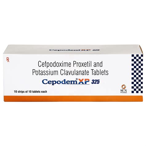 Cepodem XP 325 Tablet | Uses, Side Effects, Price | Apollo Pharmacy