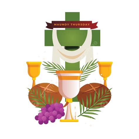 Maundy Thursday Png Vector Image Download, Maundy Thursday Mass, What ...