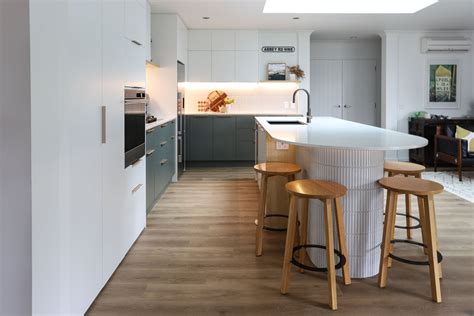 Modern Curved Kitchen Island at Bill Eley blog