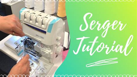 Image result for Using a Singer Serger