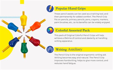 Cute critters Pencil Grips 5Pcs For Kids Handwriting Pencil Grip ...