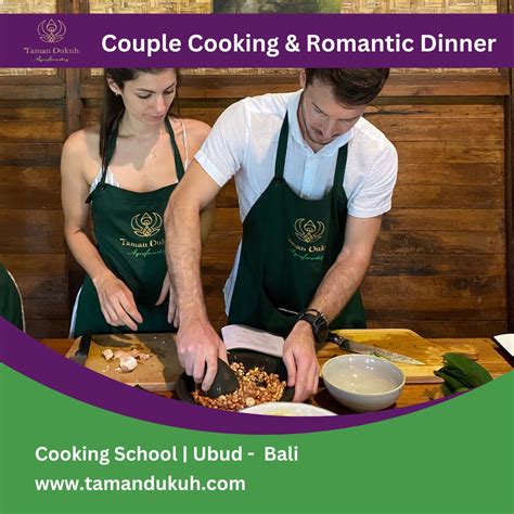 Couples Cooking Classes And Romantic Dinner in Ubud-Bali