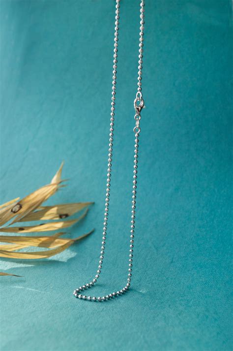 Sparkling Cutting Balls Sterling Silver Chain | 925 Silver Jewellery by ...
