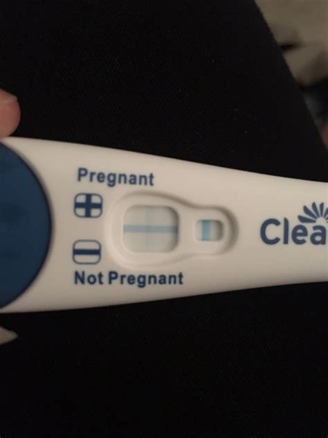 Does a faint line on a Clearblue test mean I'm pregnant? - Netmums