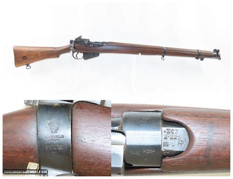 Scarce British LEE-ENFIELD SMLE No. 1 Mk. V .303 Cal. BOLT ACTION Rifle ...