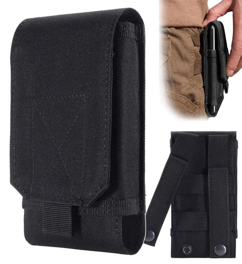 Buy Urvoix Black Army Camo Molle Bag for Mobile Phone, Belt Pouch ...