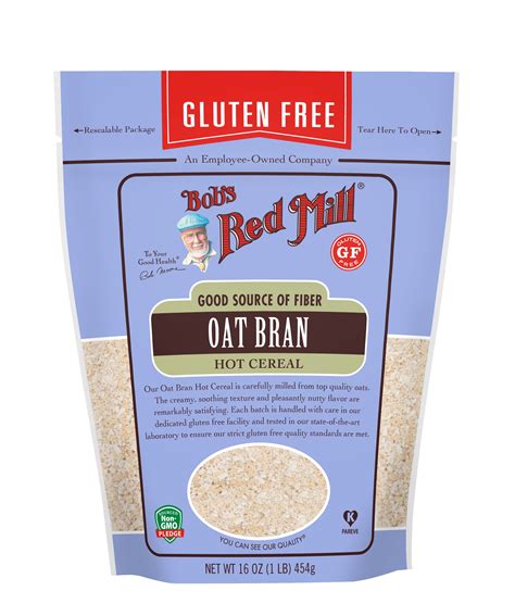 Bob's Red Mill Oat Bran Gluten Free at Micheal Weston blog