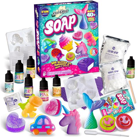 Buy Kids Soap Kit, FunKidz Soap Making Kit for Kids All Ages DIY Crafts ...