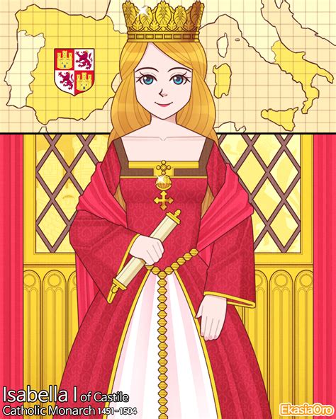 [History of Spain] Isabella I of Castile #7 by StoriaGold on DeviantArt