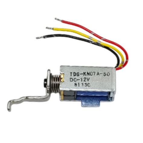 Push-Pull Metal DC 12V Solenoid Electromagnet TDS-KN07 A-50 – Robocraze
