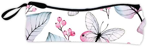 VVWV Butterfly Pencil Pouch Large Capacity Pouch for Stationary ...