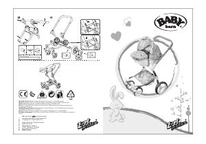 मैनुअल Baby Born 2in1 Stroller