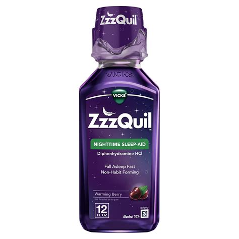 Zzzquil Bottle
