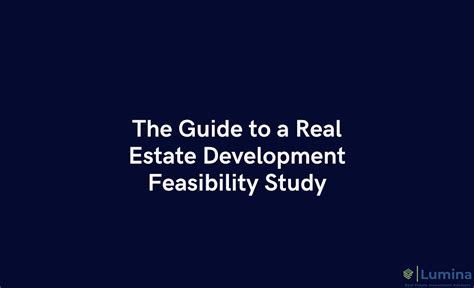 Land Development Feasibility Study Checklist 的图像结果