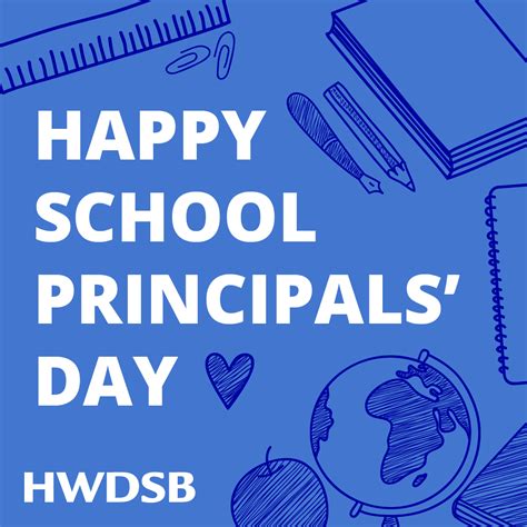 School Principals’ Day – May 1 | Hamilton-Wentworth District School Board