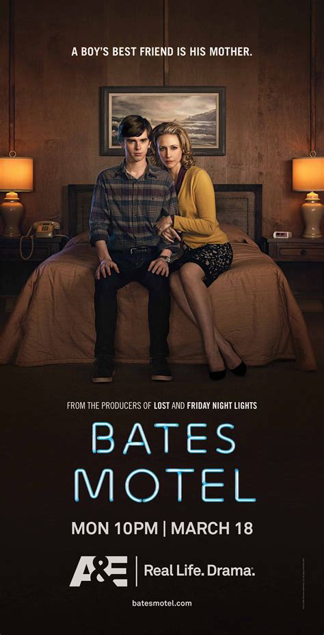 Bates Motel Poster Film Poster Bates Motel Night Time Premium