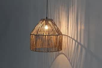 Buy AJ Cane Store Paper Rafiah Premium Ceiling Light Hanging Pendant ...