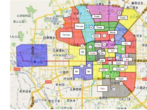 北京市地图高清大图图片