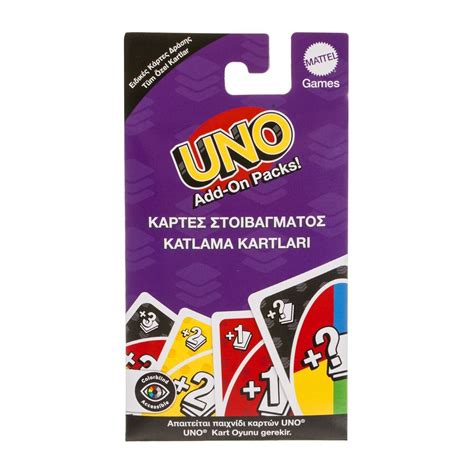 Mattel UNO Add-On Packs Stack Pack JCV55 / JCV58 | Toys-shop.gr