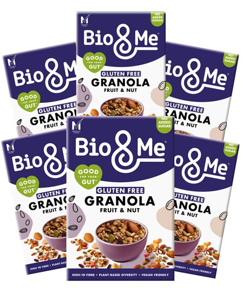 FRUIT & NUT GLUTEN FREE GRANOLA (350g) - FOUNDED BY THE GUT HEALTH DOCTOR – Bio&Me