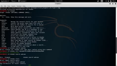 Using Windows Python to Run Shodan 的图像结果