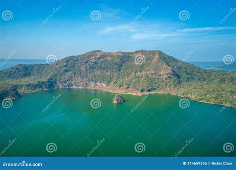 Taal Lake in Batangas Near Manila, Philippines Stock Photo - Image of ...