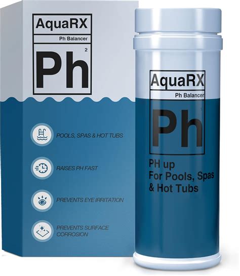 Amazon.com: AquaRX pH Up for Pools, Hot Tubs and Spa – 2LBS - Granular Sodium Carbonate (Soda ...