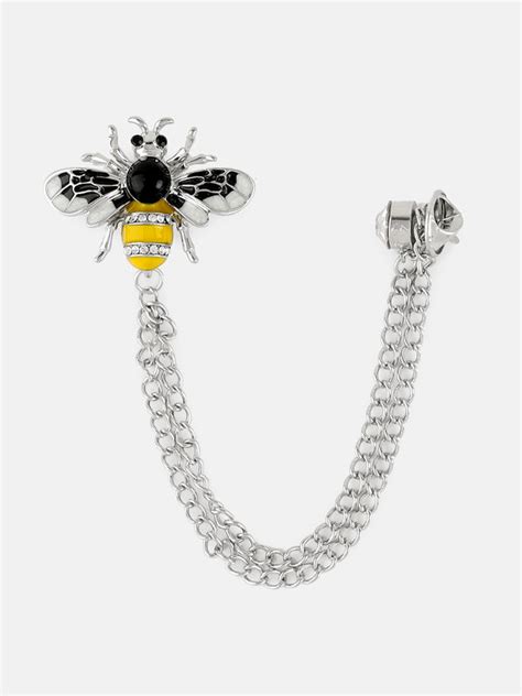 Bee Chain Brooch – KAZO