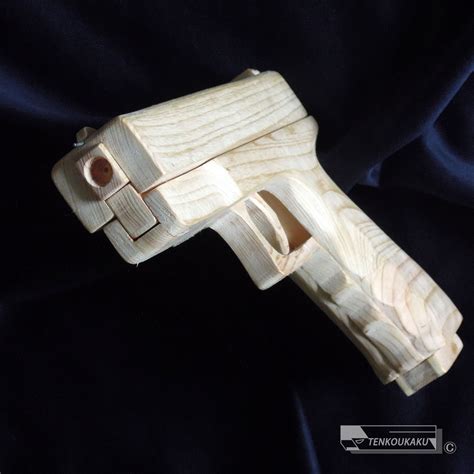 Blowback Rubber Band Gun with Ejection Function・Glock Type ver.2 ...