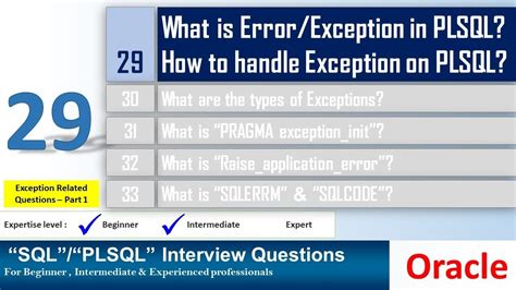 Image result for Oracle Exception Handling