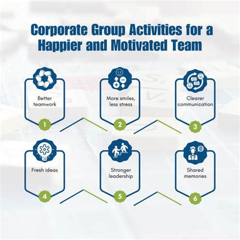 Corporate Group Activities to Energize Your Team