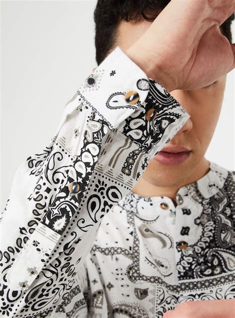 Buy Men Bandana Printed Short Kurta Online at just Rs. 999.0 ...