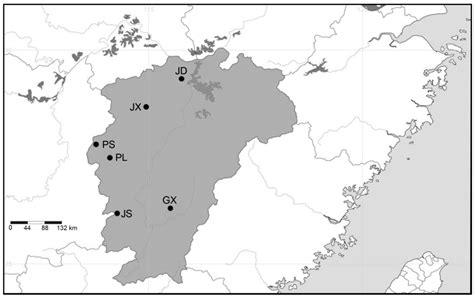 Fine-Scale Genetic Structure of Curculio chinensis (Coleoptera ...