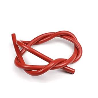 Othmro Silicone Bending Rod 1PCS 10mm OD VMQ Red Round Bar 1M Length ...